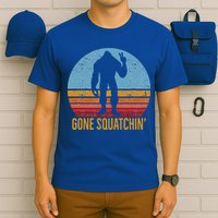  Gone Squatchin Sasquatch Peace T-Shirt