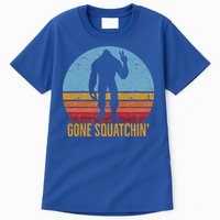  Gone Squatchin Sasquatch Peace Tall T-Shirt