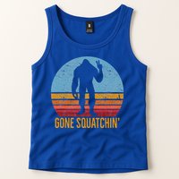  Gone Squatchin Sasquatch Peace Tank Top