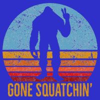  Gone Squatchin Sasquatch Peace Kids T-Shirt