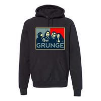 Grunge Seattle Sound Quotes Premium Hoodie