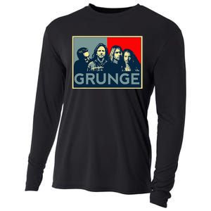 Grunge Seattle Sound Quotes Cooling Performance Long Sleeve Crew