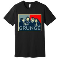 Grunge Seattle Sound Quotes Premium T-Shirt