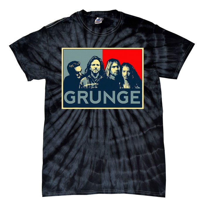 Grunge Seattle Sound Quotes Tie-Dye T-Shirt