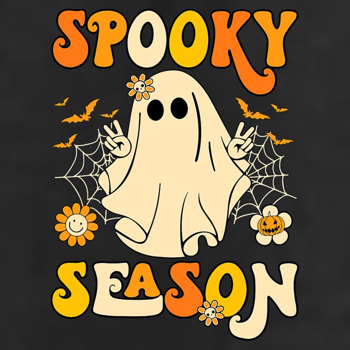 Ghost Spooky Season Funny Halloween Cool Comfort Performance Bucket Hat