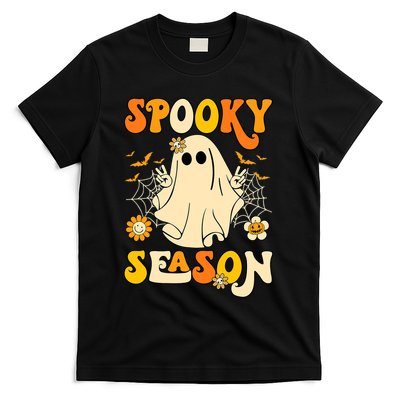 Ghost Spooky Season Funny Halloween T-Shirt