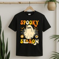 Ghost Spooky Season Funny Halloween T-Shirt