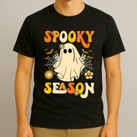Ghost Spooky Season Funny Halloween T-Shirt