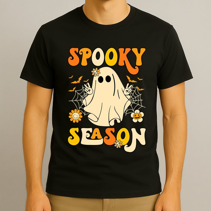 Ghost Spooky Season Funny Halloween T-Shirt