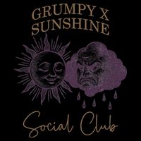 Grumpy Sunshine Social Club Book Reader Bookish Reading 16 in Basic Backpack