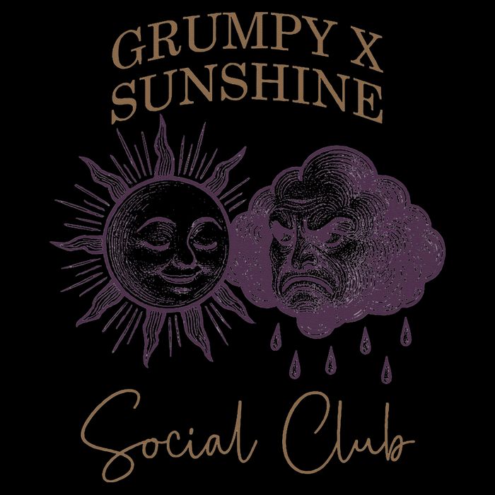 Grumpy Sunshine Social Club Book Reader Bookish Reading 16 in Basic Backpack