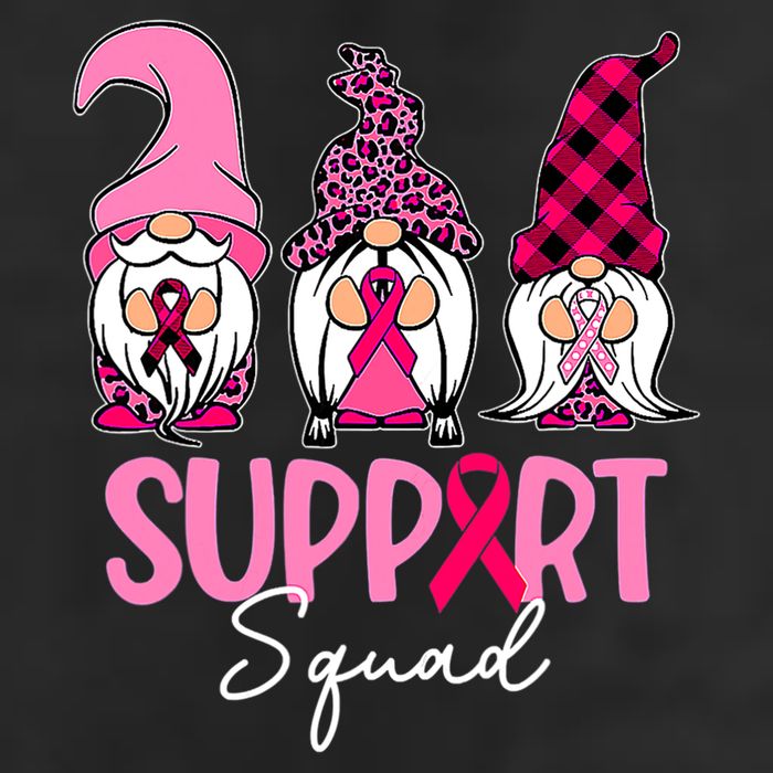 Gnomes Support Squad Breast Cancer Awareness Pink Ribbon 11oz C Handle Ceramic Mug