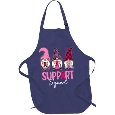 Gnomes Support Squad Breast Cancer Awareness Pink Ribbon Apron