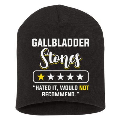 Gallbladder Stones Survivor Short Acrylic Beanie