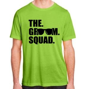 Groom Squad Sunglasses Bachelor Party Adult ChromaSoft Performance T-Shirt