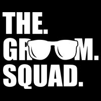Groom Squad Sunglasses Bachelor Party Cooling Performance Crew T-Shirt