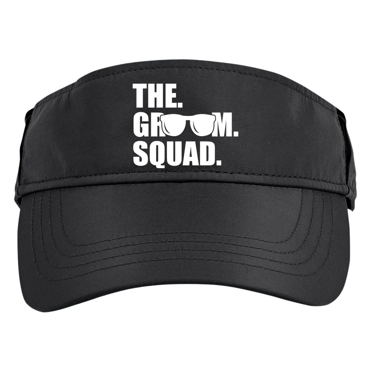 Groom Squad Sunglasses Bachelor Party Adult Drive Performance Visor