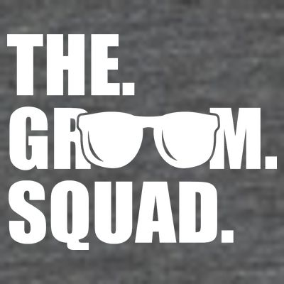 Groom Squad Sunglasses Bachelor Party T-Shirt