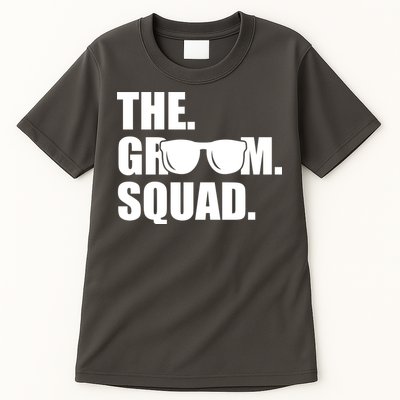 Groom Squad Sunglasses Bachelor Party Tall T-Shirt