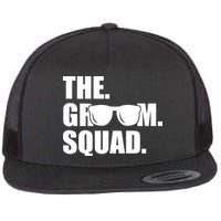 Groom Squad Sunglasses Bachelor Party Flatbill Hat