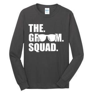 Groom Squad Sunglasses Bachelor Party Tall Long Sleeve T-Shirt