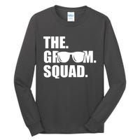 Groom Squad Sunglasses Bachelor Party Tall Long Sleeve T-Shirt