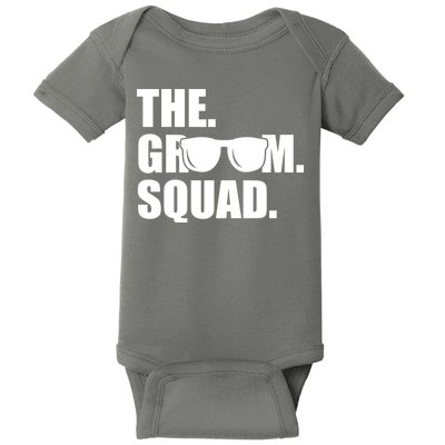 Groom Squad Sunglasses Bachelor Party Baby Bodysuit