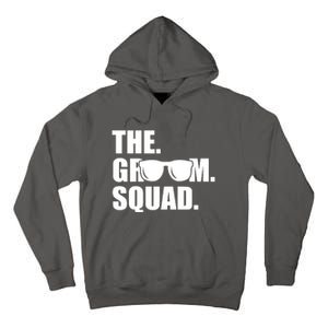 Groom Squad Sunglasses Bachelor Party Tall Hoodie