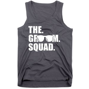 Groom Squad Sunglasses Bachelor Party Tank Top