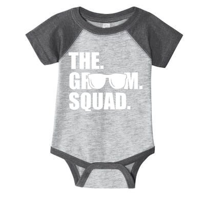 Groom Squad Sunglasses Bachelor Party Infant Baby Jersey Bodysuit