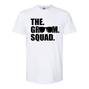 Groom Squad Sunglasses Bachelor Party Softstyle CVC T-Shirt