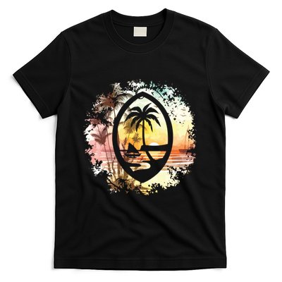 Guam Seal Sunrise Women T-Shirt