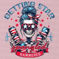 Getting Star Spangled Hammered Skeleton 25L Jumbo Tote