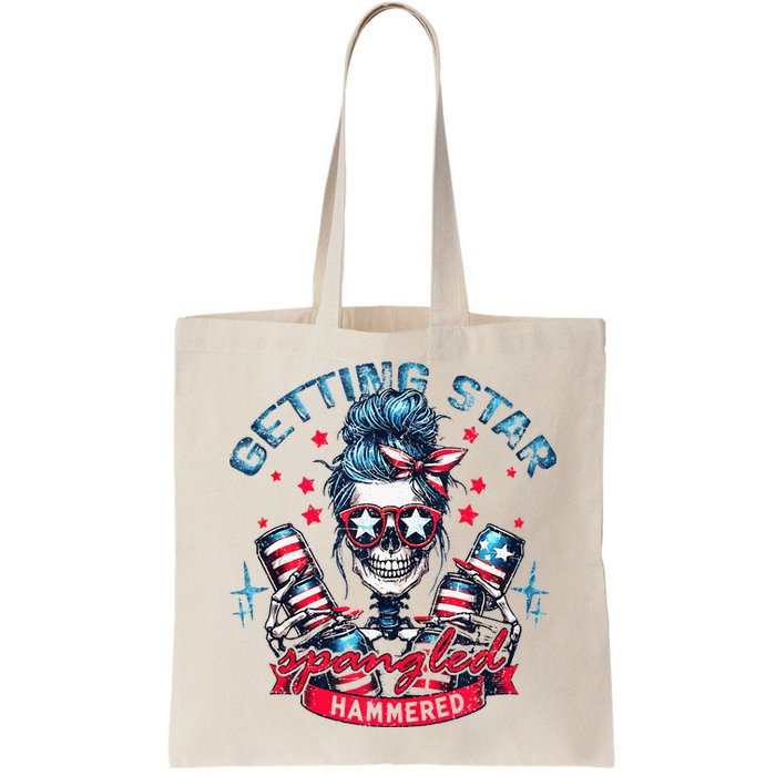 Getting Star Spangled Hammered Skeleton Bag