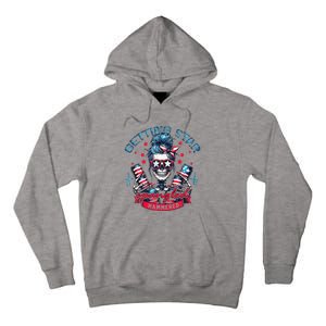 Getting Star Spangled Hammered Skeleton Tall Hoodie