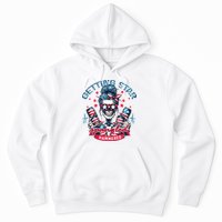 Getting Star Spangled Hammered Skeleton Hoodie