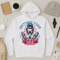 Getting Star Spangled Hammered Skeleton Hoodie