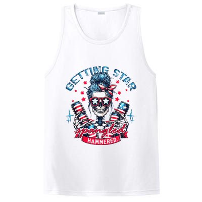 Getting Star Spangled Hammered Skeleton PosiCharge Competitor Tank
