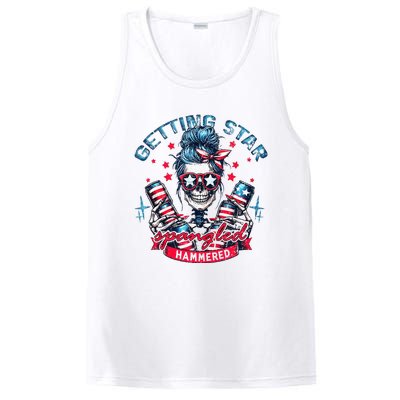 Getting Star Spangled Hammered Skeleton PosiCharge Competitor Tank