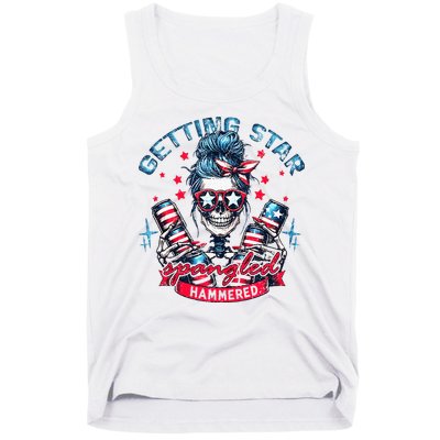 Getting Star Spangled Hammered Skeleton Tank Top