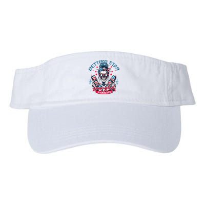 Getting Star Spangled Hammered Skeleton Visor