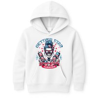 Getting Star Spangled Hammered Skeleton Kids Hoodie