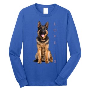 German Shepherd Shepard Dog Mom Dad Love Pet Puppy Long Sleeve Shirt