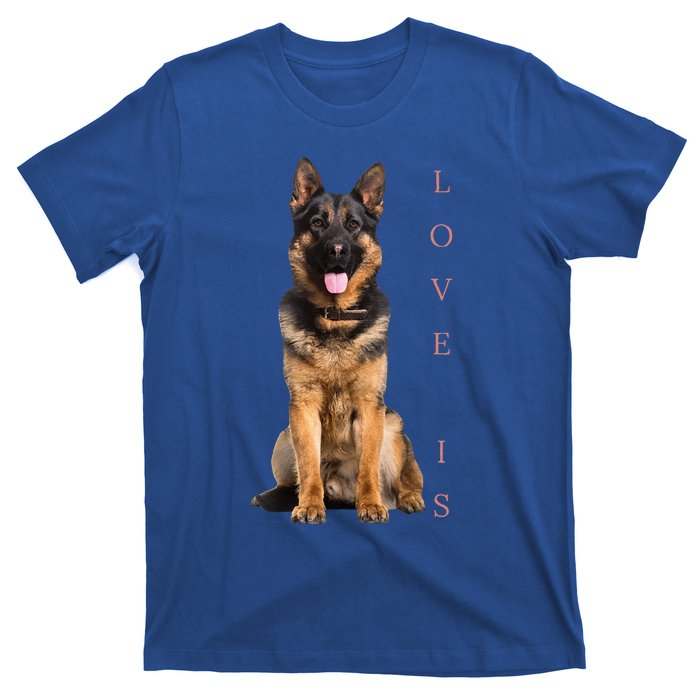 German Shepherd Shepard Dog Mom Dad Love Pet Puppy T-Shirt