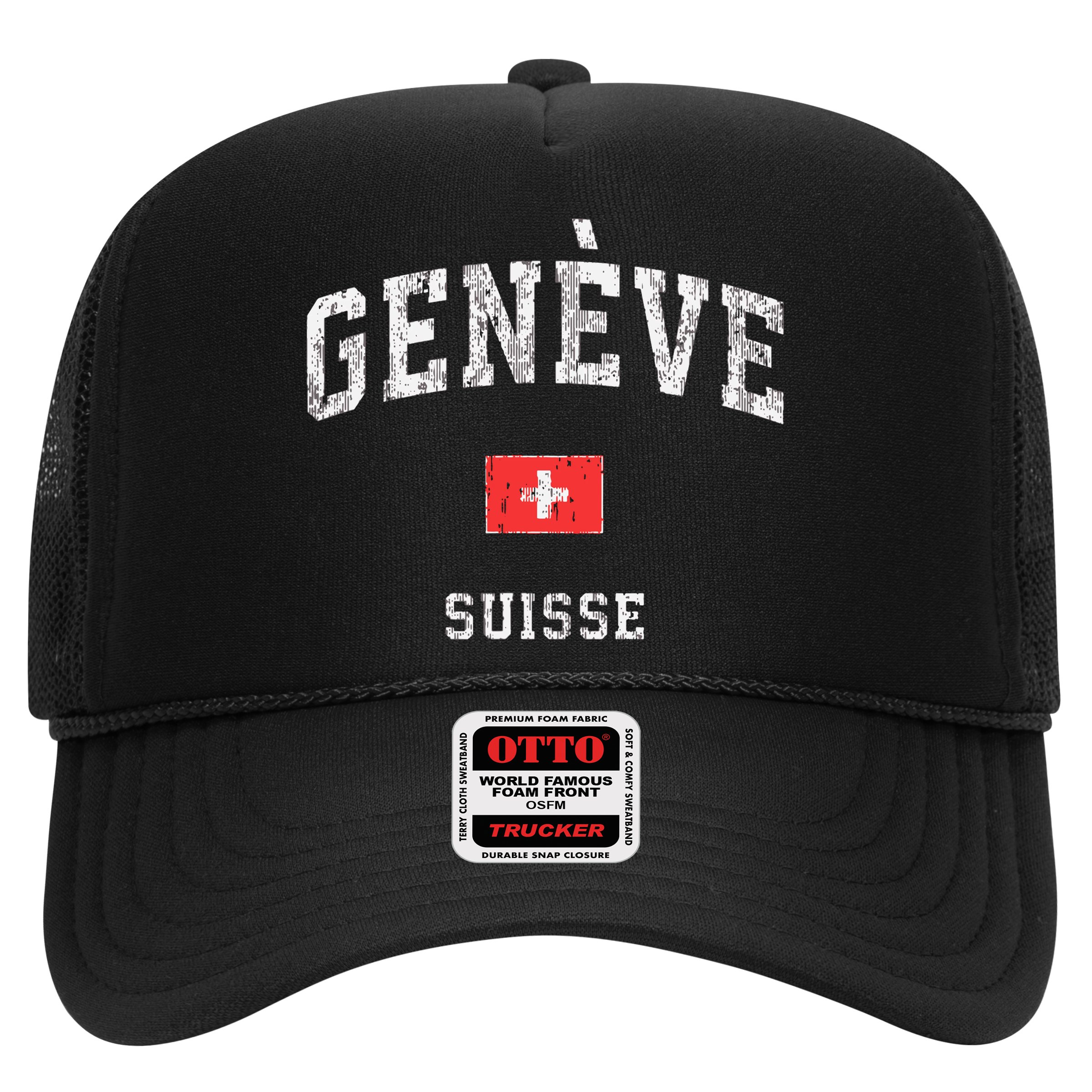 Geneva Suisse Switzerland Sports Vintage Hat
