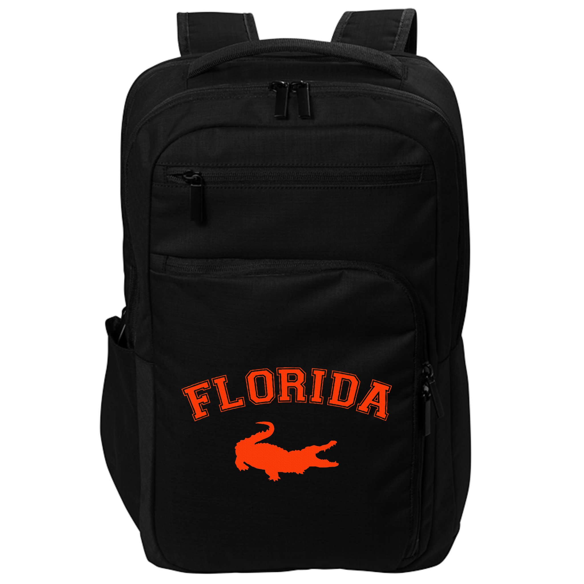 Gator School Sports Fan Team Spirit Mascot Heart Gift Impact Tech Backpack