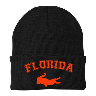 Gator School Sports Fan Team Spirit Mascot Heart Gift Beanie