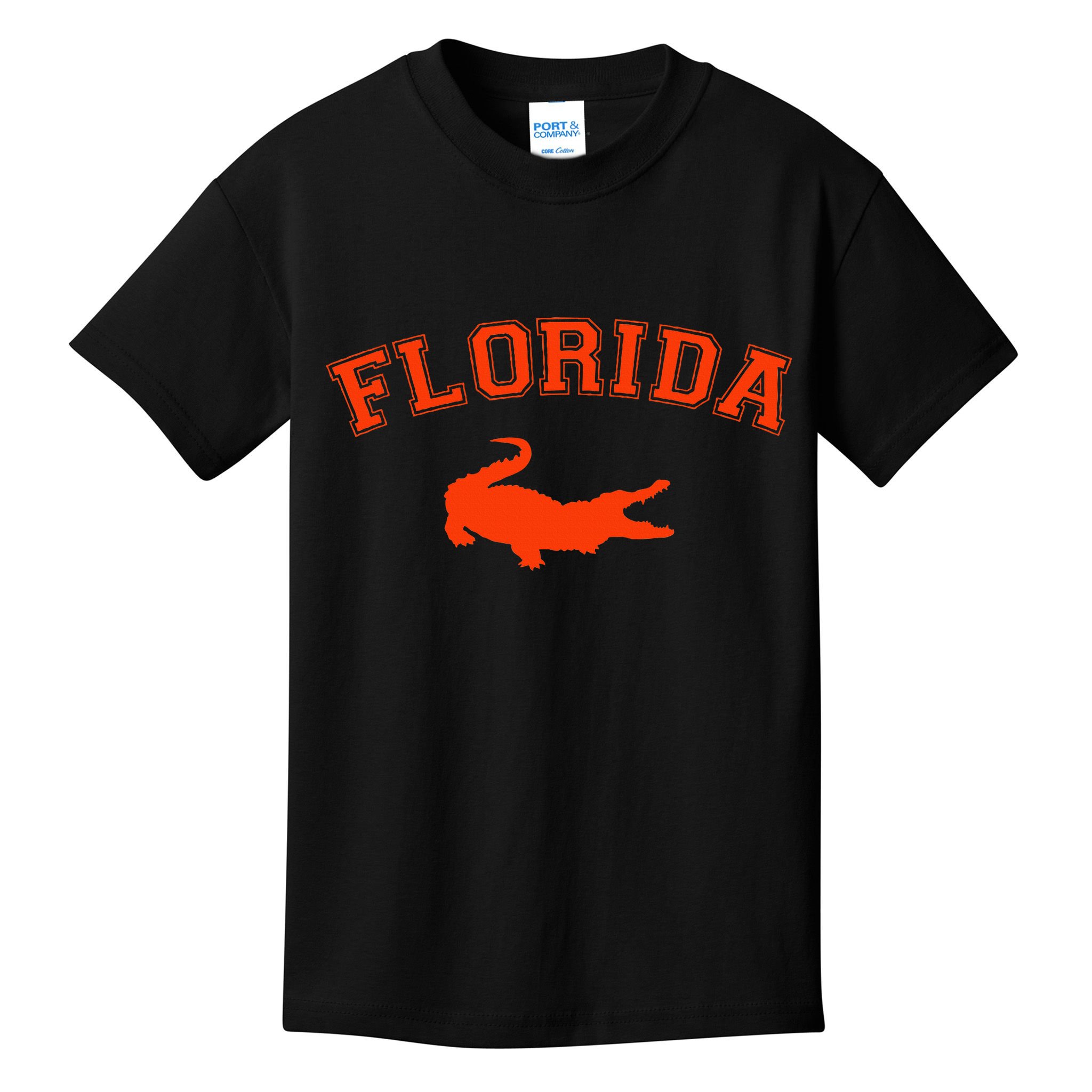 Gator School Sports Fan Team Spirit Mascot Heart Gift Kids T-Shirt