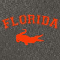 Gator School Sports Fan Team Spirit Mascot Heart Gift Cotton Canvas Backpack
