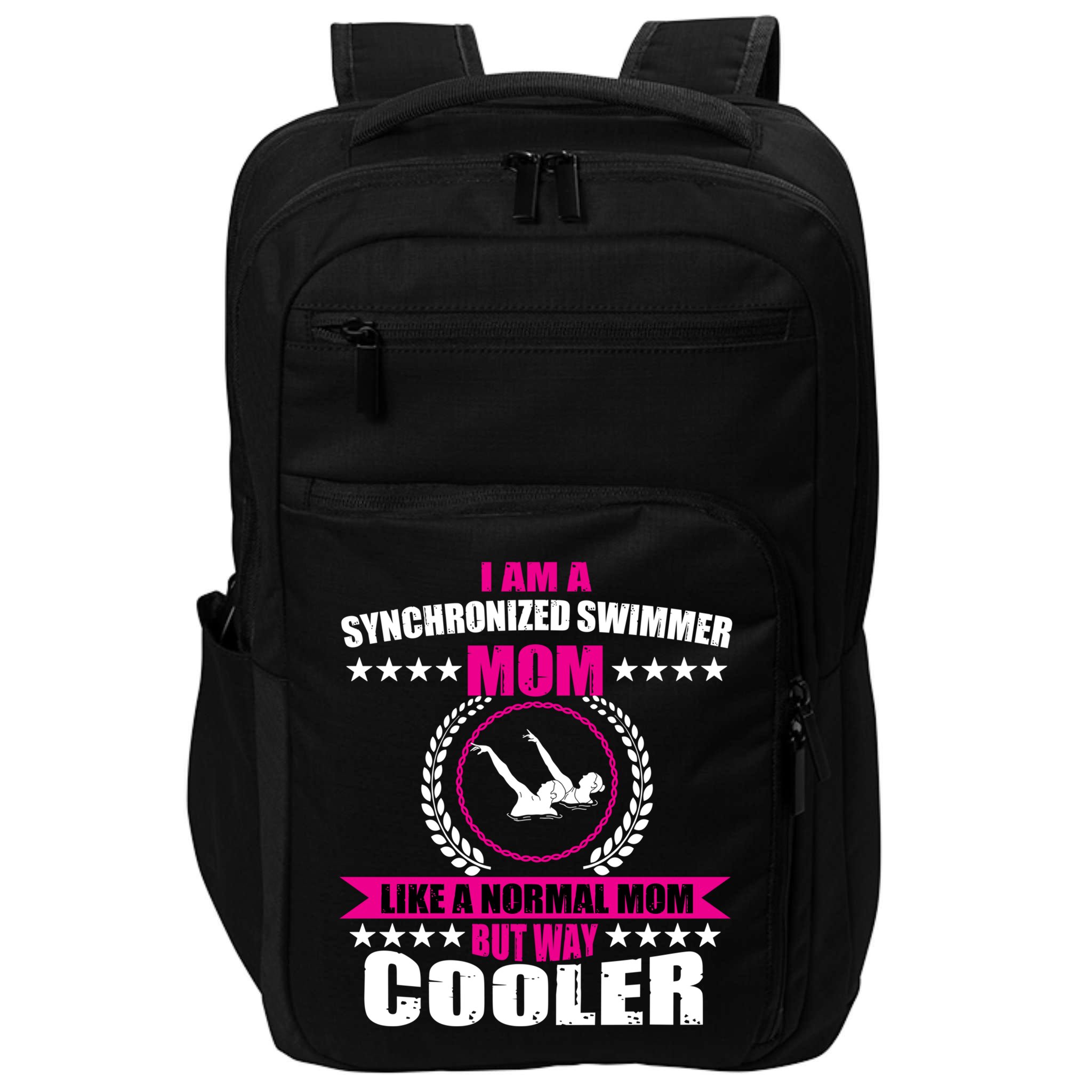 Great Synchronized Swimming Mom Design Synchro Gift Impact Tech Backpack